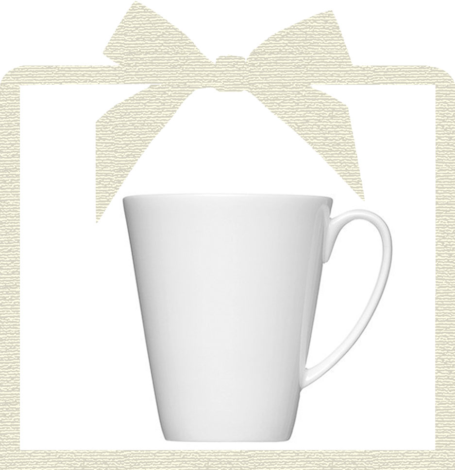 Κούπα λευκή κωνική