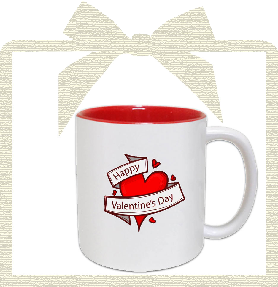 Φωσφοριζέ κούπα λευκή για εκτύπωση μονόχρωμου σχεδίου