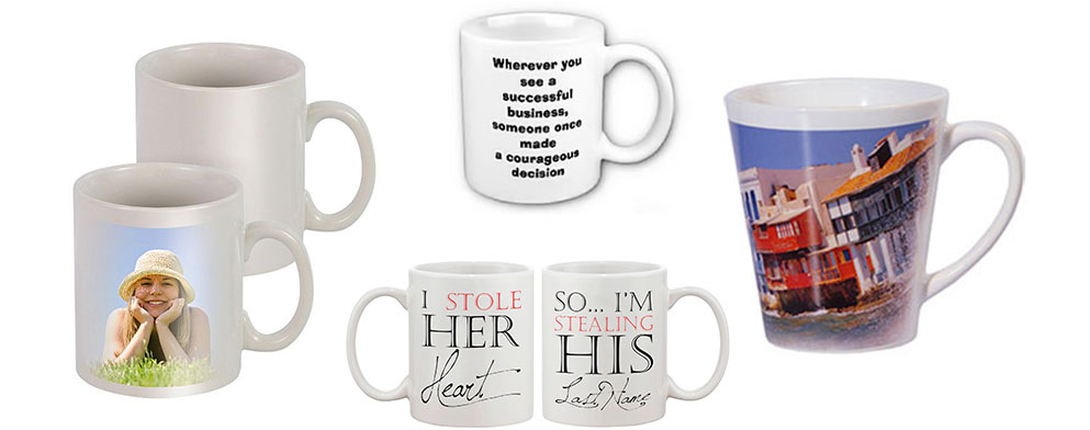 Λευκές κούπες εκτύπωσης